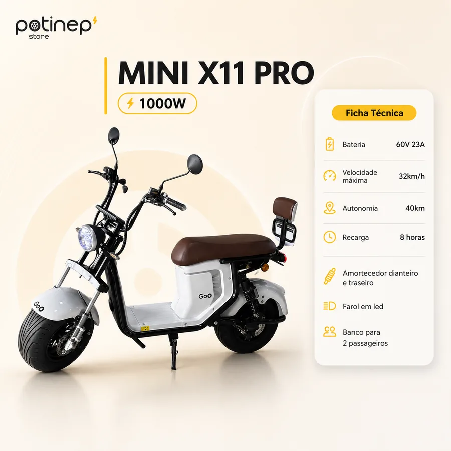 Autopropelido Mini X11 Pro